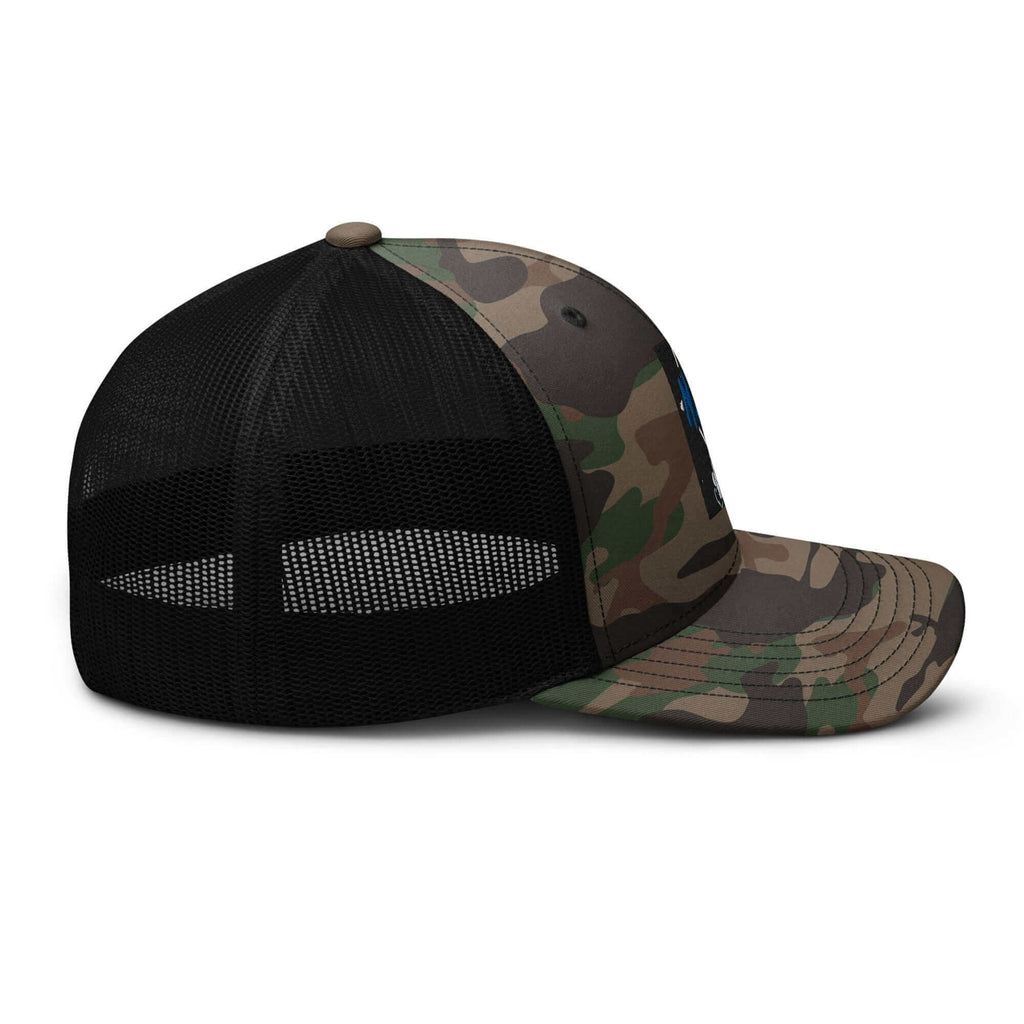 Nowhere2be N2B Spaceman Camouflage trucker hat