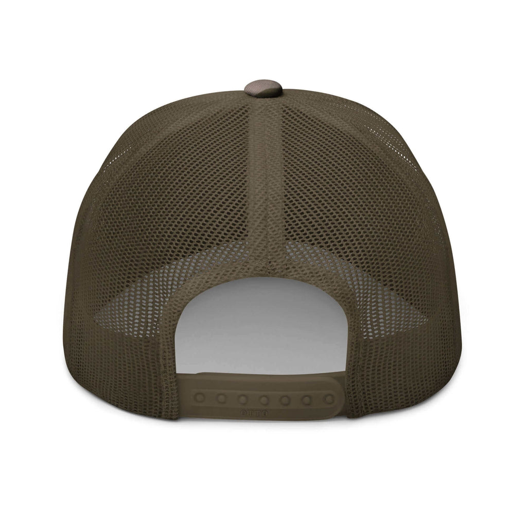 Nowhere2be N2B Spaceman Camouflage trucker hat