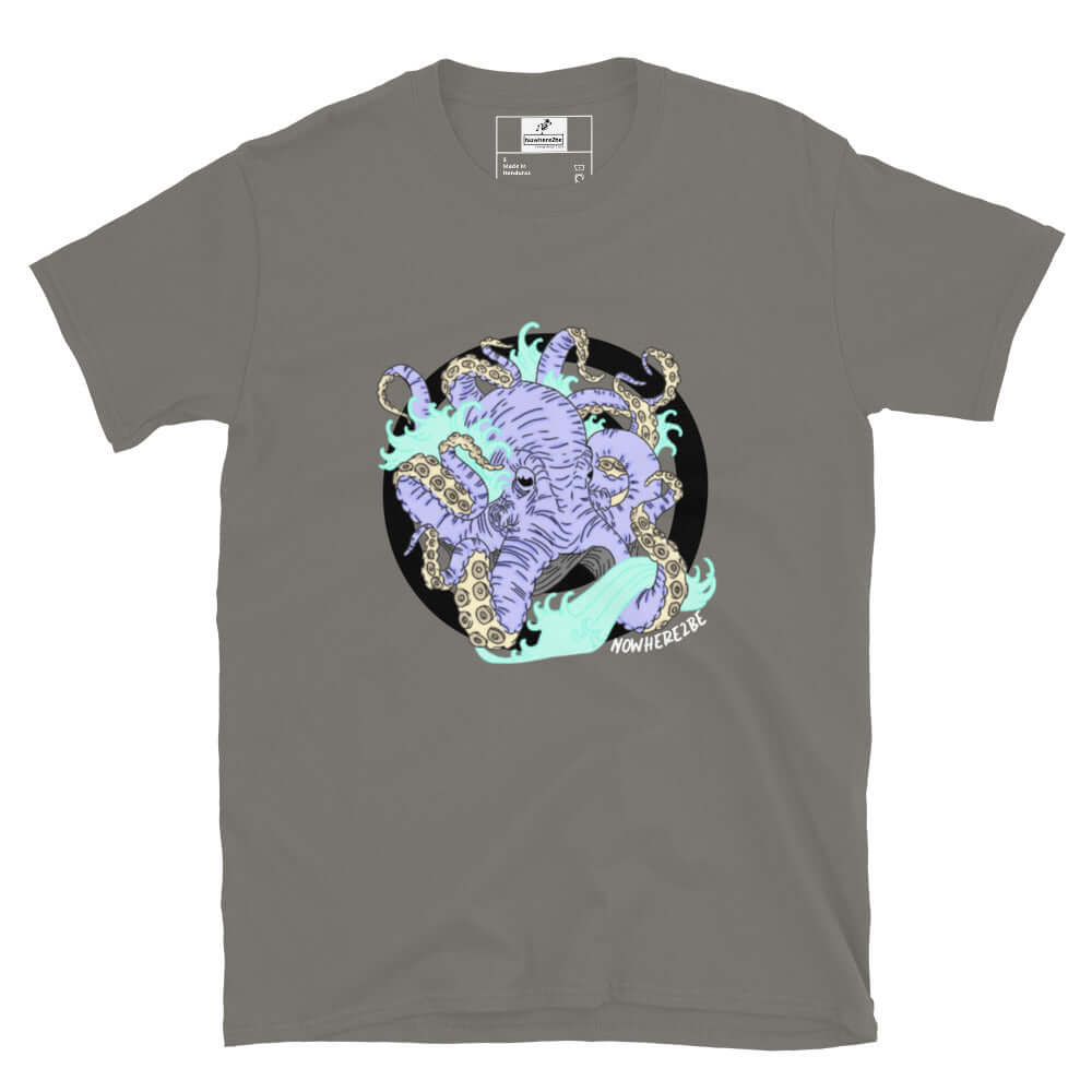 Trippy Octopus Short-Sleeve Unisex T-Shirt
