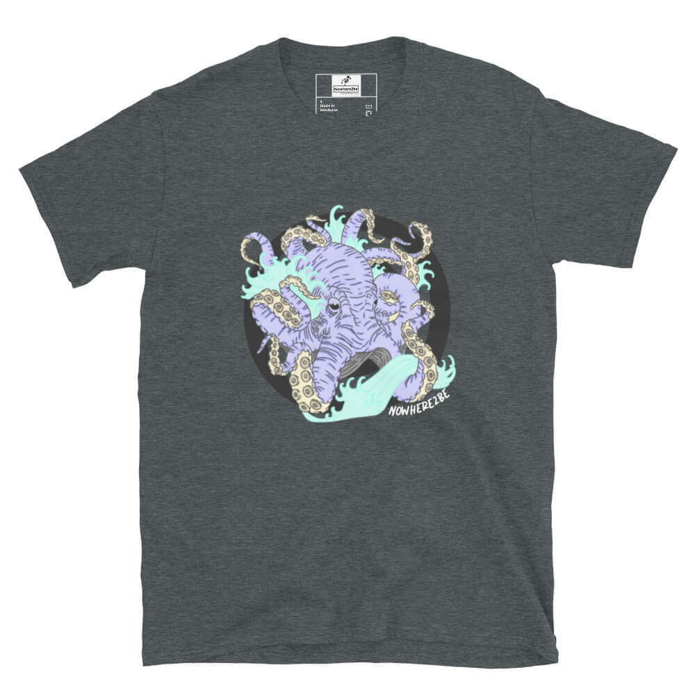 Trippy Octopus Short-Sleeve Unisex T-Shirt