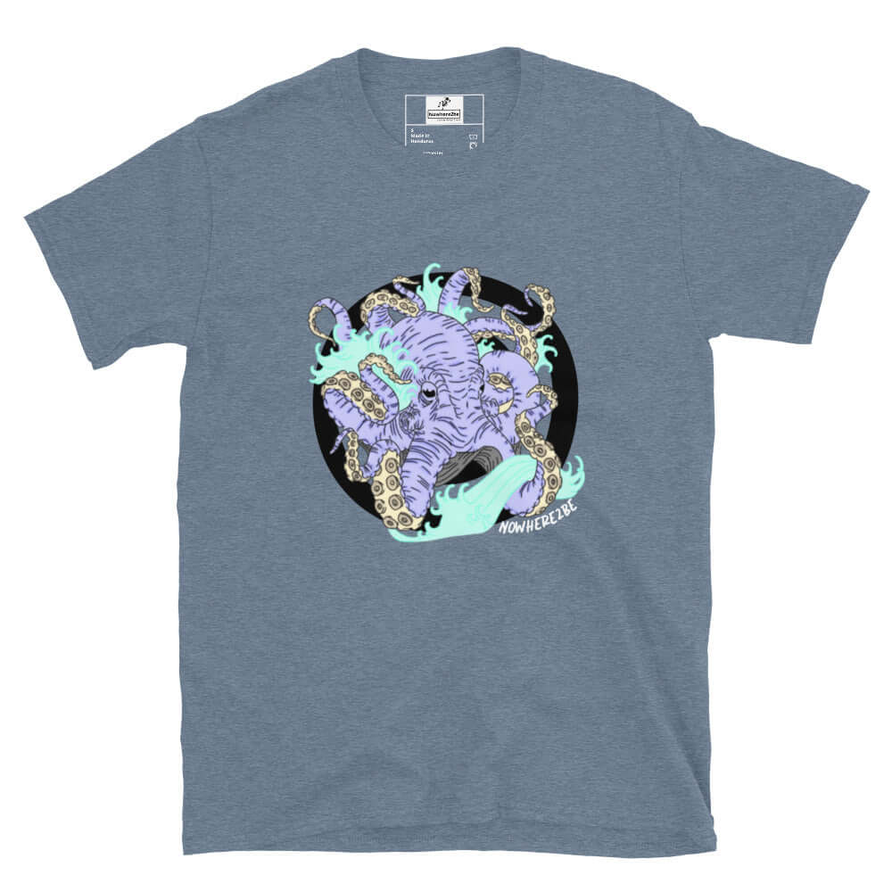 Trippy Octopus Short-Sleeve Unisex T-Shirt