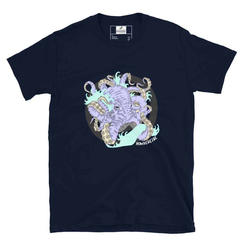 Trippy Octopus Short-Sleeve Unisex T-Shirt