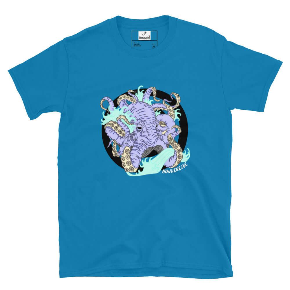 Trippy Octopus Short-Sleeve Unisex T-Shirt