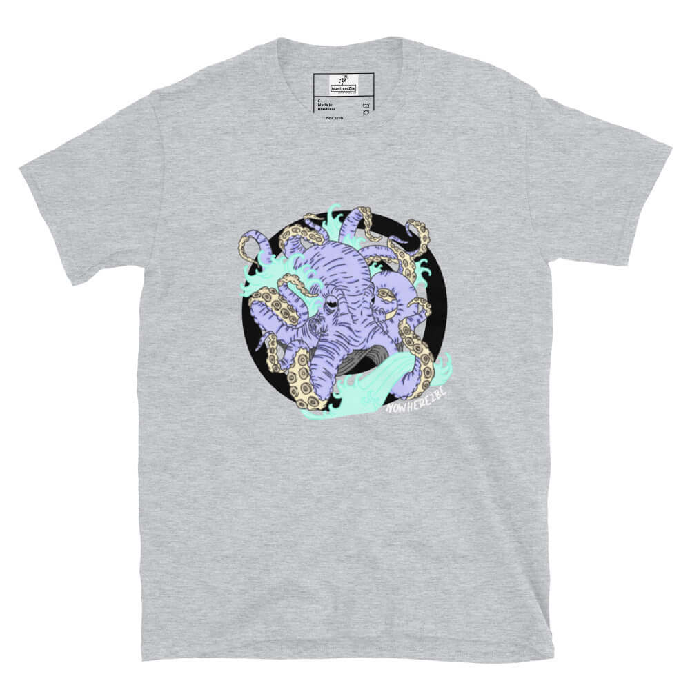 Trippy Octopus Short-Sleeve Unisex T-Shirt