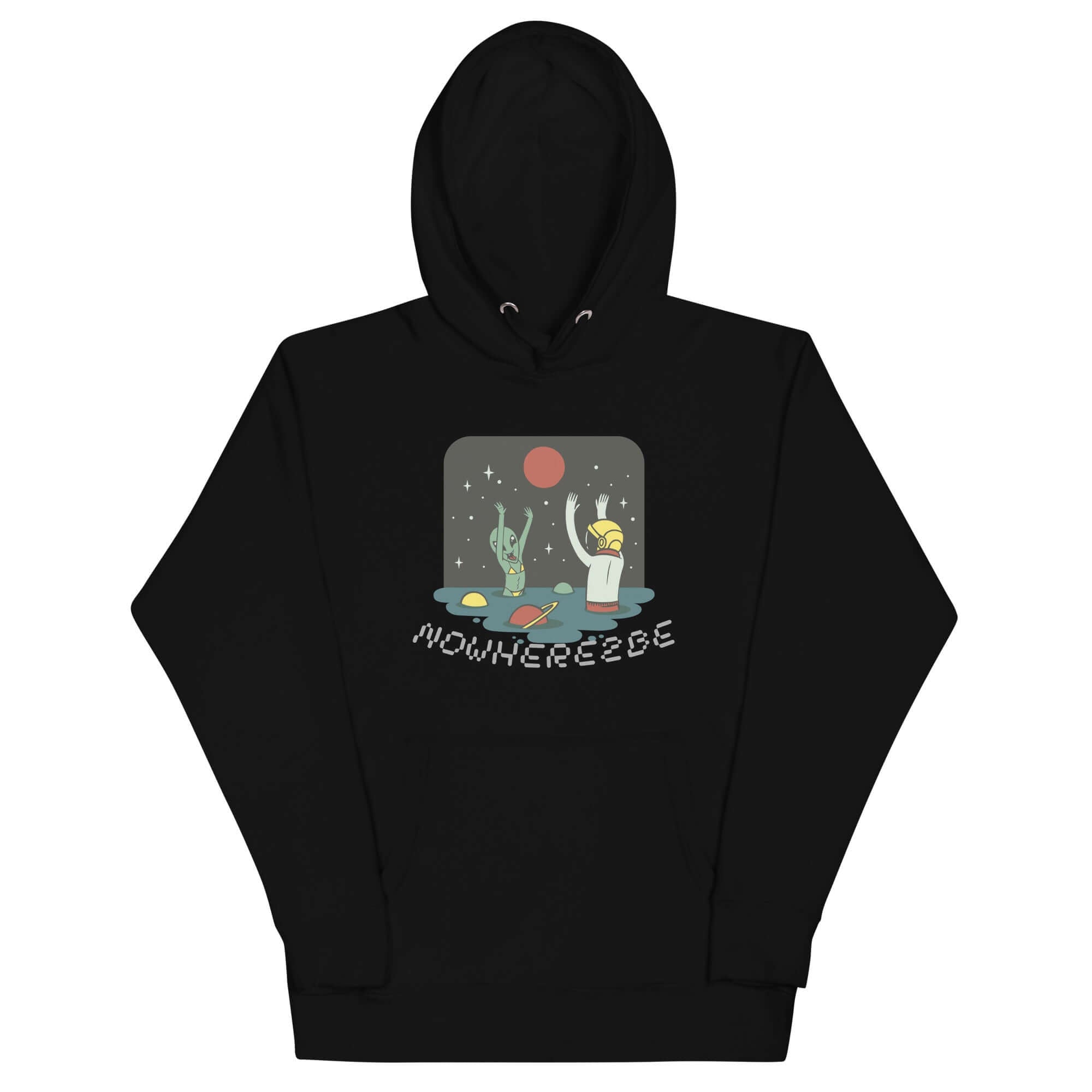 Nowhere2be Alien Party Unisex Hoodie