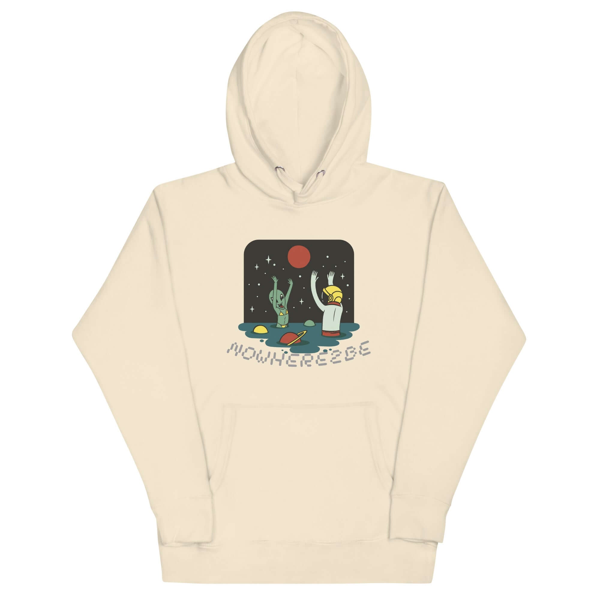 Nowhere2be Alien Party Unisex Hoodie