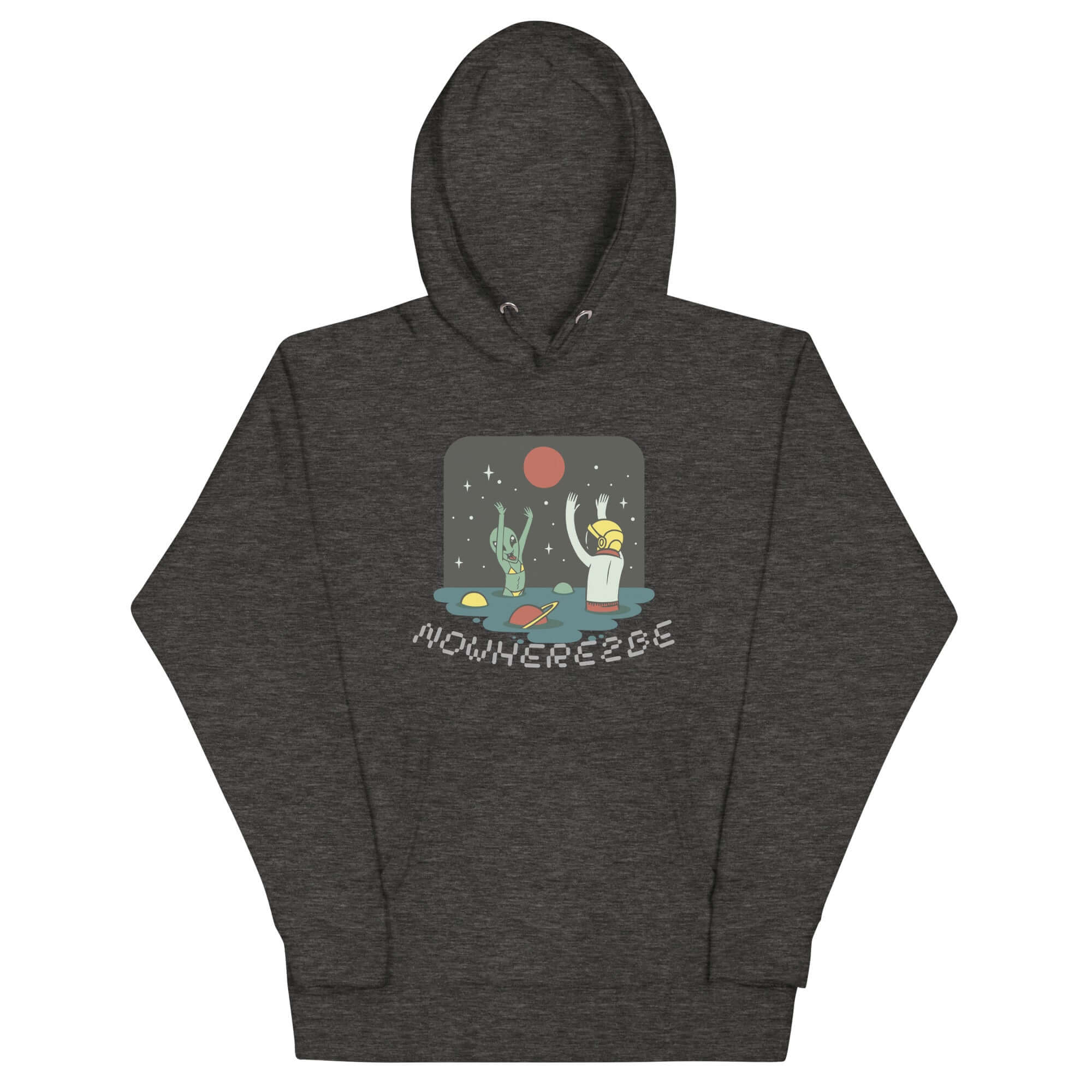 Nowhere2be Alien Party Unisex Hoodie