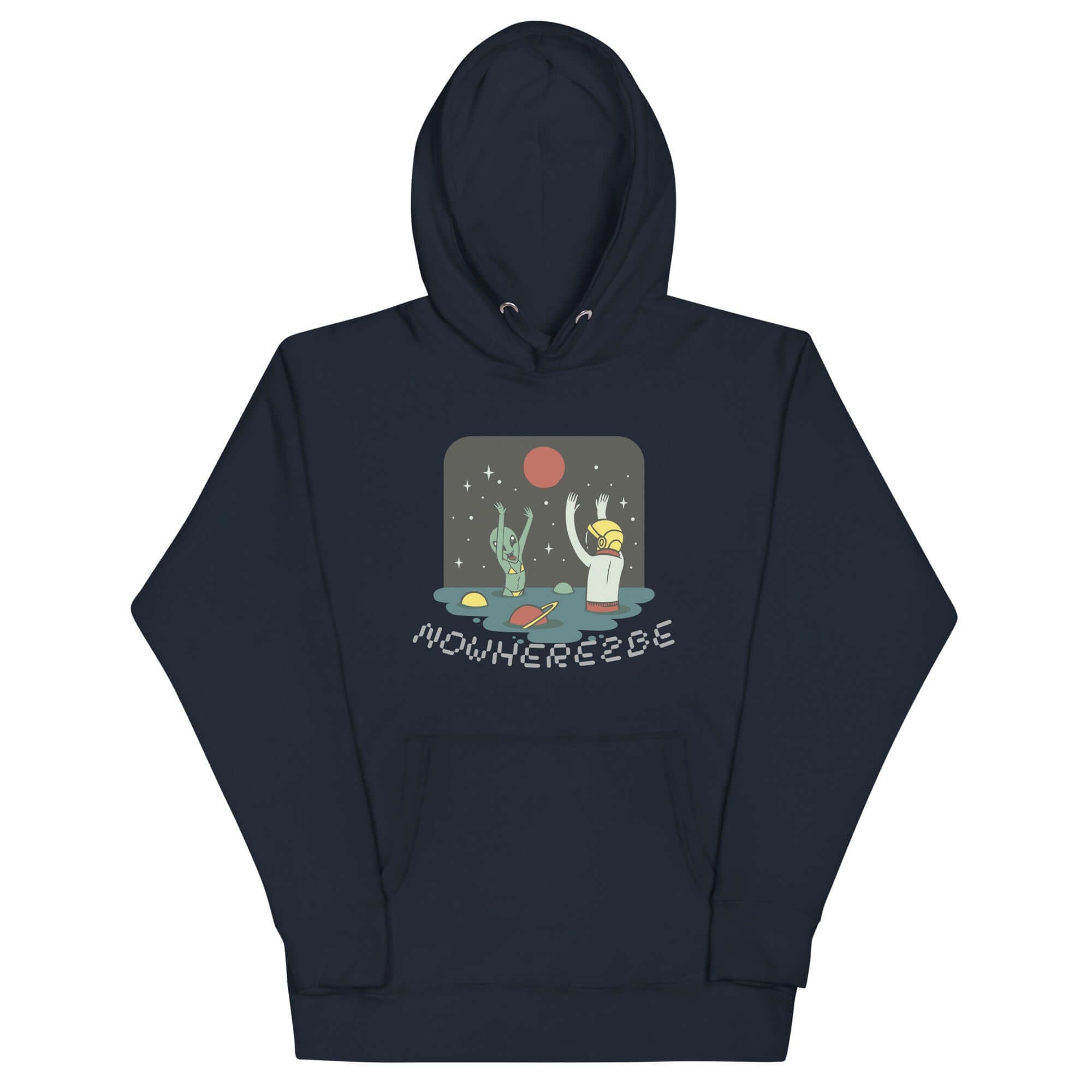 Nowhere2be Alien Party Unisex Hoodie