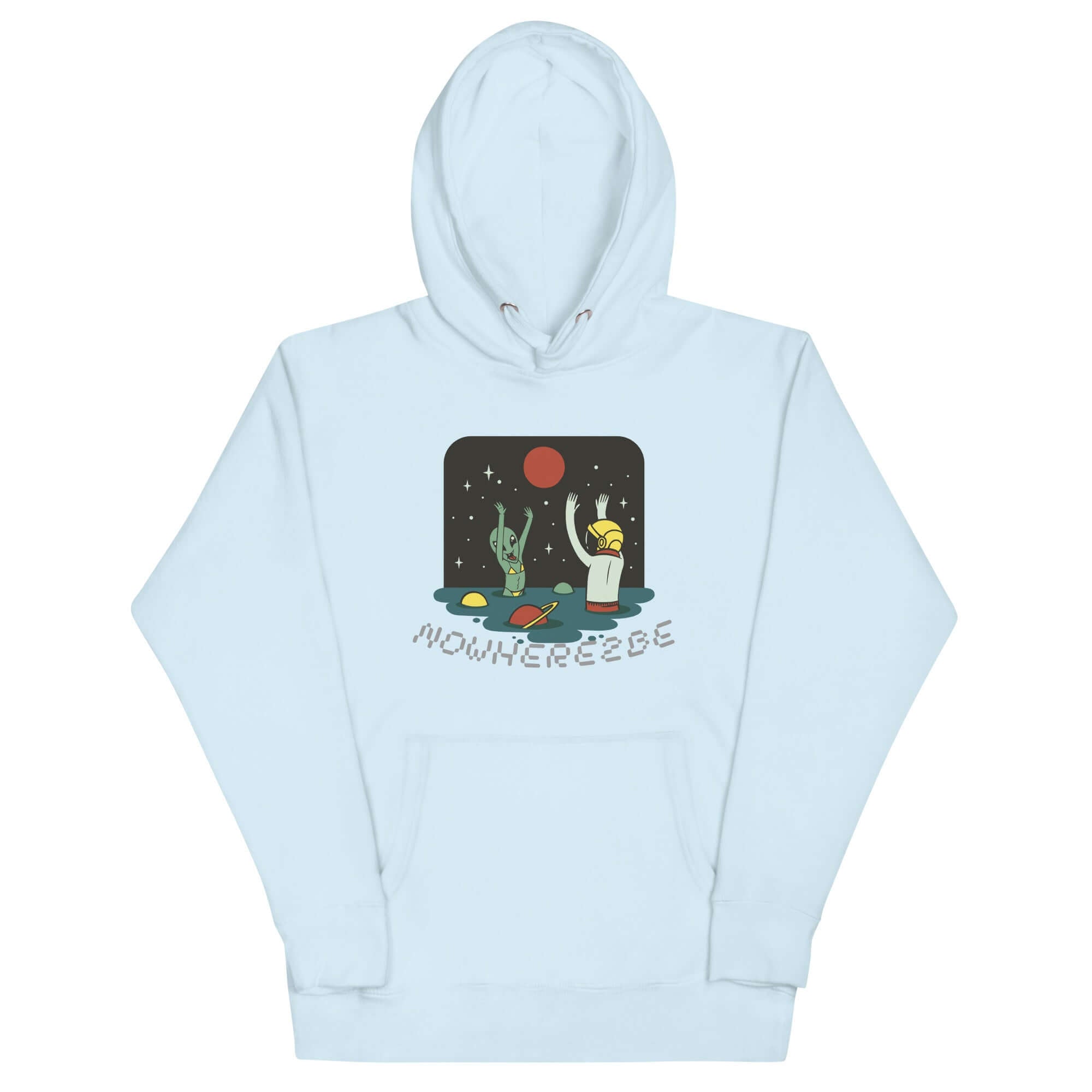 Nowhere2be Alien Party Unisex Hoodie