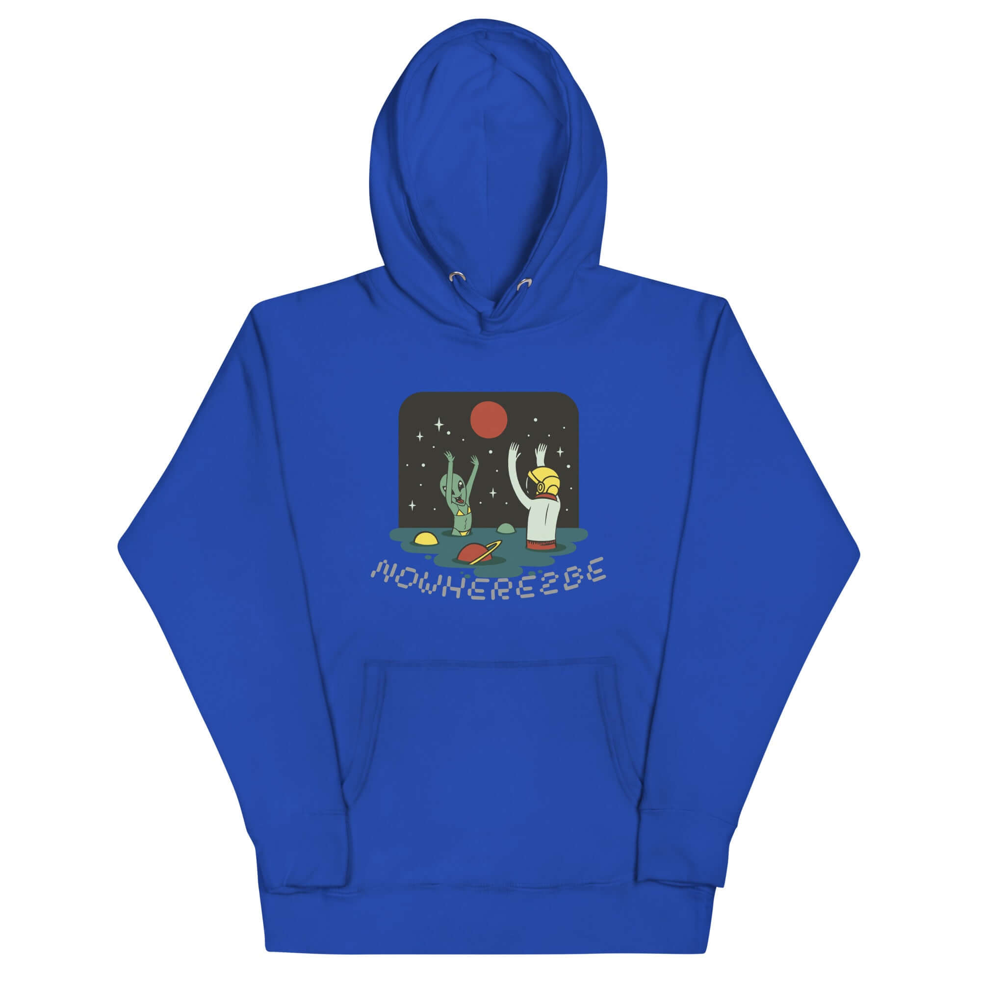 Nowhere2be Alien Party Unisex Hoodie
