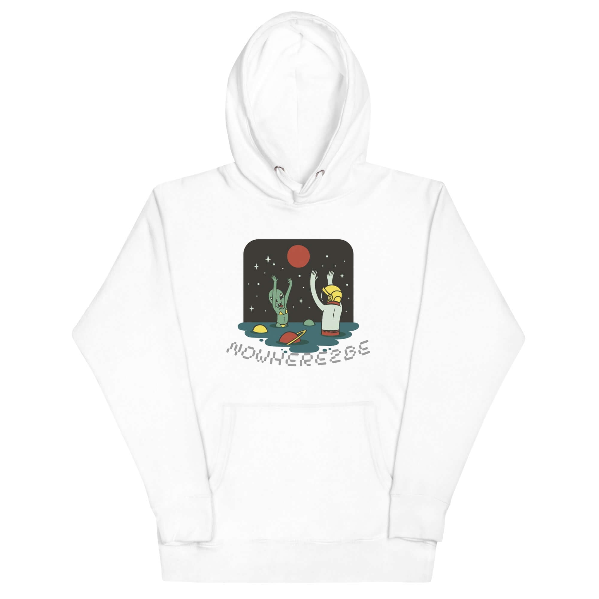 Nowhere2be Alien Party Unisex Hoodie